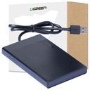 UZELENÉ POUZDRO ADAPTÉRA PRE SATA 2,5'' DISK 5TB USB 3.0 ČIERNA