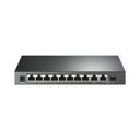 Prepínač TP-Link TL-SG1210MP 8x1Gb PoE+ 2SFP