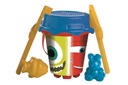 PIXAR SAND SET BUCKET sitko formy lopata lopata 0596