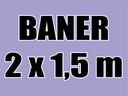 REKLAMNÝ BANNER Bannery 200x150cm Banner 2x1,5m