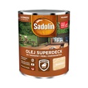 SADOLIN SUPERDECK - olej na drevo 0,75L, BEZFAREBNÝ