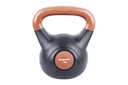 KETTLEBELL BITUMINAL DARK 7KG INSPORTLINE