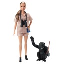 Bábika Barbie inšpirujúca ženy Dr. Jane Goodallová