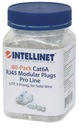 RJ45 ZÁSTRČKA 8P/8C UTP Cat6A PRE DRÔT, JAR 80KS