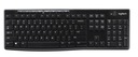 Klávesnica Logitech K270, US/Int