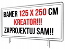 Reklamný banner 250x125cm - Navrhnite si svoj sprievodca