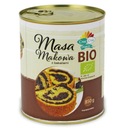 Maková hmota s bio sušeným ovocím a orechmi 850g plechovka