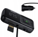 BASEUS TRANSMITER FM MP3 micro SD AUX AUTONABÍJAČKA 2x USB LCD