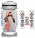 Bolsius Candle Lantern Sklenené sviečky JESUS ​​​​I - A'6