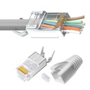 SADA 10 TIENEJ ZÁSTRČKY FTP STP RJ45 cat.6a 7