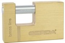 Zámok PIN GERDA KMT5010 A BRASS S50