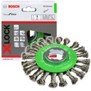 BOSCH DRÔTOVÁ KOTÚČOVÁ KEFA 115mm X-LOCK