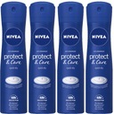 NIVEA Antiperspirant Protect & Care 4*150 ml