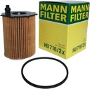 MANN HU716/2X OLEJOVÝ FILTER CITROEN PEUGEOT