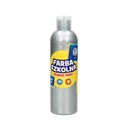 Školský plagát farba metal strieborná 250ml Astra