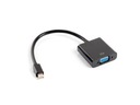 Lanberg AD-0006-BK mini Displayport (M) -> VGA (F) kábel adaptéra čierny