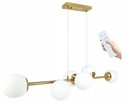 Závesná lampa Mikka Gold 7045 6xE27 Loft Zlota PILOT