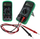 Merač prúdu Digitálny MULTIMETER veľký LCD 2x SONDY