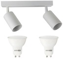 Stropné svietidlo bodové lištové svietidlo + 2x GU10 LED 6W