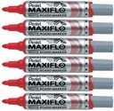 ZNAČOVAČ PENTEL MAXIFLO ZASUCHO ČERVENÝ x 6