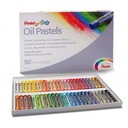 PENTEL olejové pastely pastelky 50 farieb