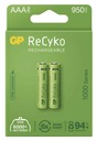 GP ReCyko AAA batérie 950mAh 2 ks.