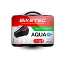 BIKETEC AQUATEC VODEODOLNÝ OBAL NA JEDEN BICYKEL, ČIERNA/Sivá, VEĽKOSŤ S