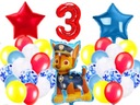 SADA BALÓNOV PAW PATROL 3 ​​ROKY CHASE NARODENINY