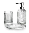 Kúpeľňový set Silver ARI Pump 400ml