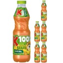 Kubuś 100% ovocie banán mrkva jablko 6 x 850 ml