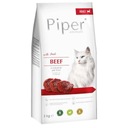 Piper Animals Suché krmivo pre mačky s hovädzím mäsom 3 kg