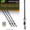 Fox Edges Naturals Leadcore Leaders Carp Set 50lb 75cm 3x na kapry