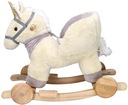 Rocker so zvukom Horse Unicorn s kolieskami AdamToys