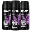 Axe Excite Deodorant sprej pre mužov 3x150ml