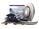 BOSCH DISK + DESTIČKY PREDNÉ CITROEN C4 I II 266MM