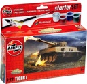 Airfix Starter Set - Tiger 1 A55004 - Zostaviteľný model - Mierka: 1:72