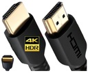 ZLATÝ HDMI-HDMI KÁBEL 3M 2.0 3D 4K DVBT PEVNÝ HDMI kábel pre TV STRONG