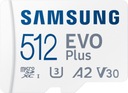 Micro SD karta SAMSUNG EVO Plus 512GB 130MB/s