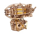 3D puzzle Steampunk Ugears Vzducholoď MECHANICKÝ MODEL pohyblivá drevená