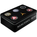 Mercedes-Benz Logo Evolution Auto Flat Box