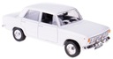 FIAT 125p KOVOVÝ MODEL PRL KOLEKCIA 1:43 BIEL