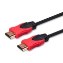 Kábel HDMI v2.0 10m medené čiernozlaté koncovky