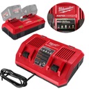 DUÁLNA RÝCHLONABÍJAČKA MILWAUKEE M18 REDLITHIUM