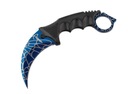 Nôž Karambit CS:GO Blue Web, modrý