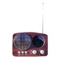 Kuchynské rádio v retro štýle s anténou, Bluetooth reproduktor