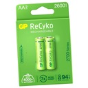 EKOLOGICKÉ R6 GP ReCyko 2600mAh x2 batérie