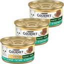 Gourmet CAT Gold Pâté Mokré krmivo s králikom v paštétovom balení. 12 x 85 g