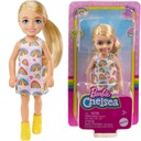 BÁBIKA BARBIE CHELSEA 15 CM BLOND DÚHOVÉ ŠATY