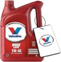 VALVOLINE MAXLIFE 5W40 4L 5W-40 + ZDARMA