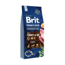 BRIT PREMIUM BY NATURE ĽAHKÉ KRMIVO PRE PSY 15 KG